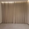 Luxury Beige Blackout Curtains with Ceiling Track
